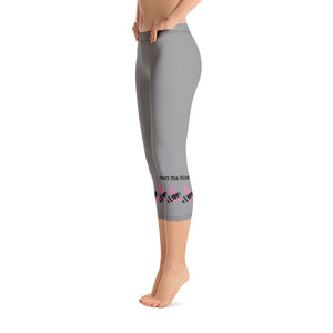 Yoga Leggings Capri "Protect the Hive"