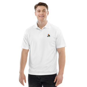 Men's polo LGBTQ Cancer Bee Logo