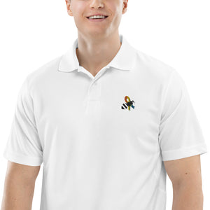 Men's polo LGBTQ Cancer Bee Logo