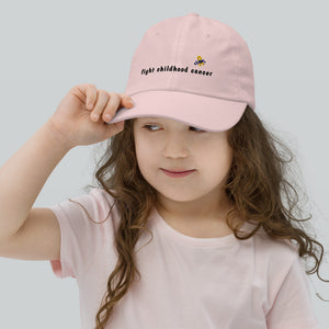 Hat Youth Size  "Fight Childhood Cancer "