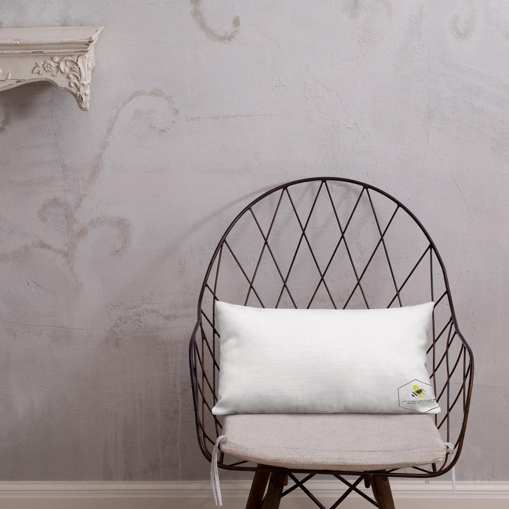 Cancer Awareness Pillow - Sweet Dreams are Made for Bees