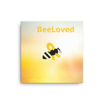 Canvas Print BeeLoved Cancer Bee And Sunshine Graphic CommunityHiveBeeCause.com