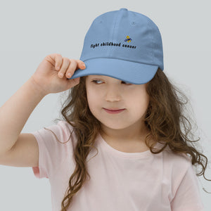 Hat Youth Size  "Fight Childhood Cancer "