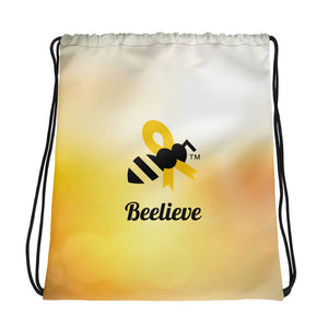 Bag  "Beelieve" Cancer Bee Logo