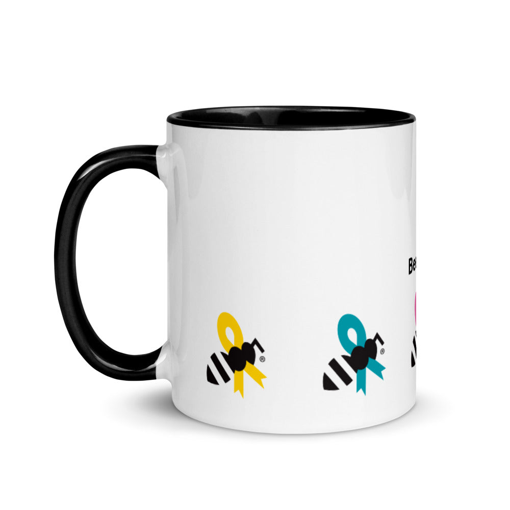 Mug with Color Inside "Bee Zen"