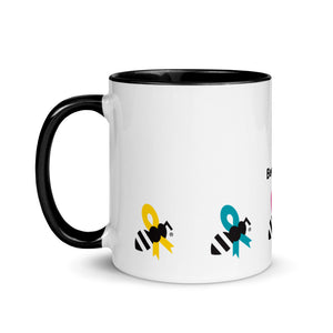 Mug with Color Inside "Bee Zen"