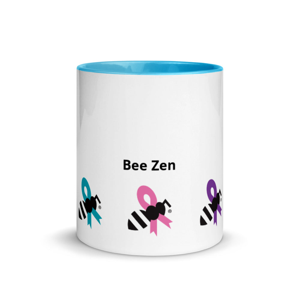 Mug with Color Inside "Bee Zen"