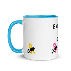 Mug with Color Inside "Bee Loved"