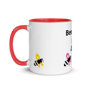 Mug with Color Inside "Bee Loved"