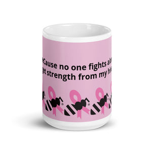 Mug "I get strength from my hive"
