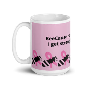 Mug "I get strength from my hive"
