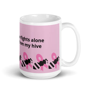 Mug "I get strength from my hive"